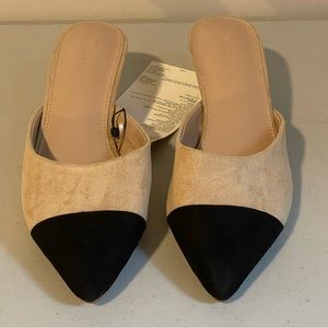 NWT - The Drop - Women’s Two Tone Mules - Size: 9
